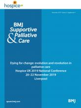 BMJ Supportive & Palliative Care: 9 (Suppl 4)